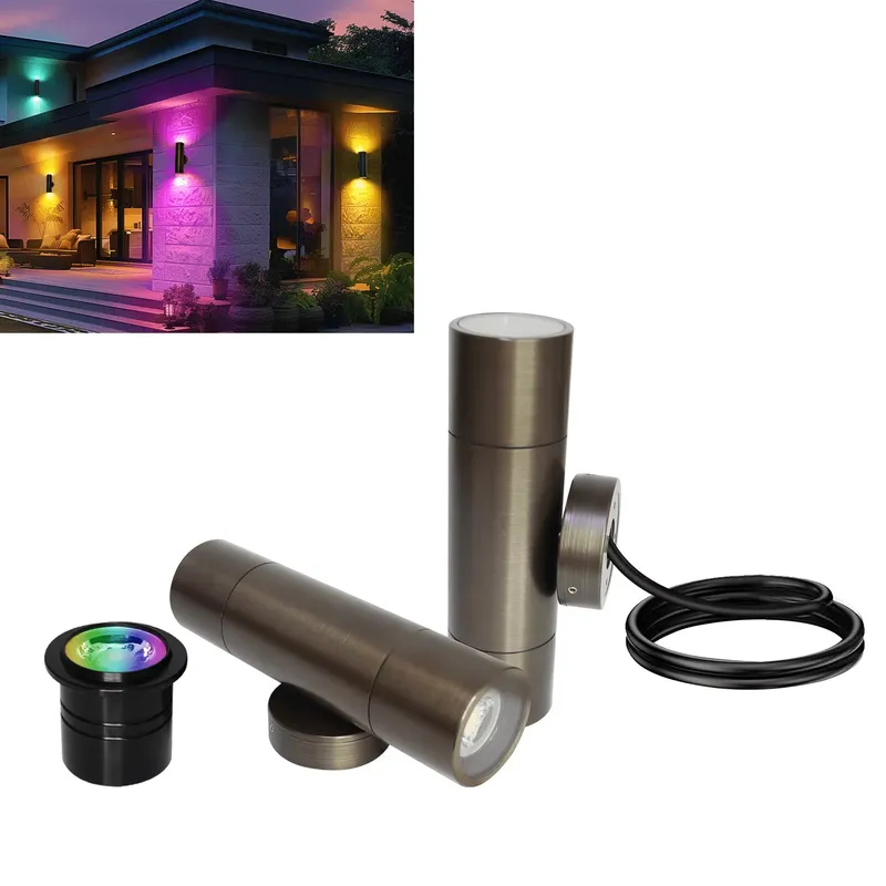 Outdoor Lighting Ip65 - Dayanıklı Pirinç Dış Mekan LED Duvar