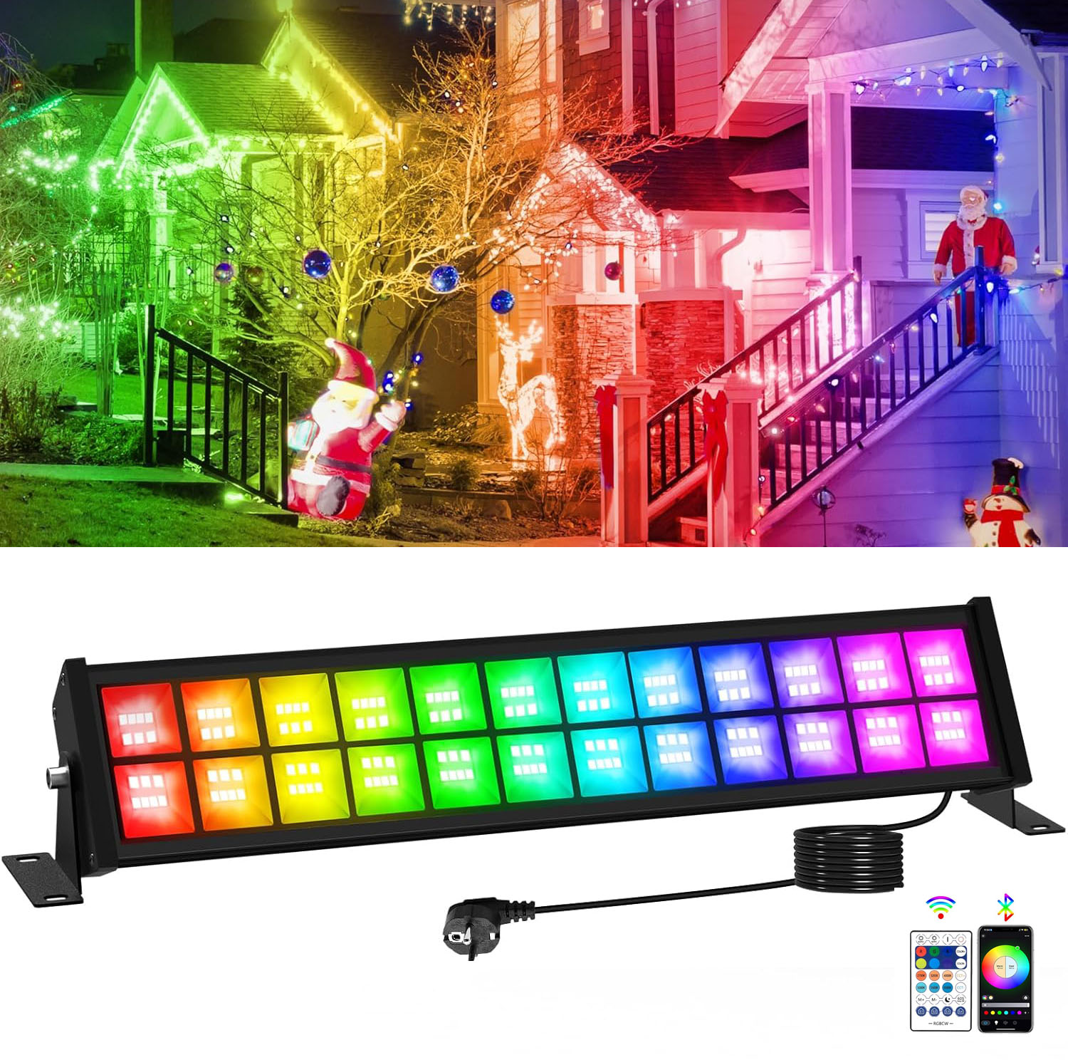 50/72W RGB LED Projektör Çubuğ - Outdoor Lighting Uk incelemesi ve fiyatı