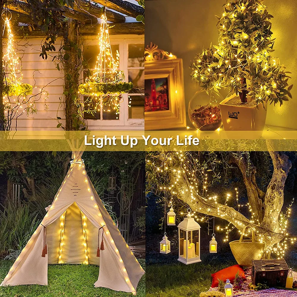 LED güneş peri işıklar lamba a - Outdoor Lighting Waterproof incelemesi ve fiyatı