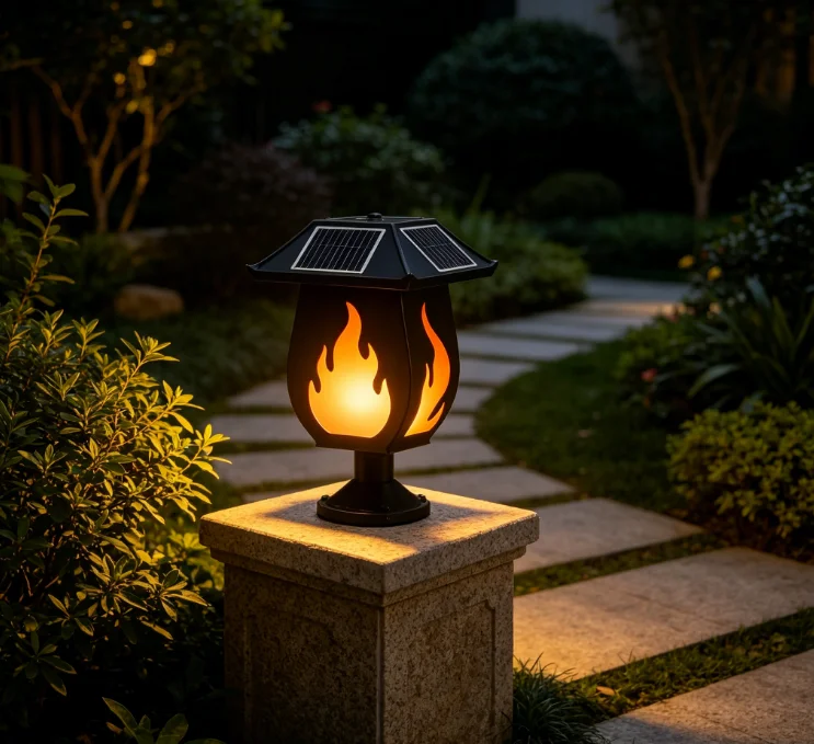 Güneş Enerjili Sütun Farları,  - Outdoor Lighting Waterproof incelemesi ve fiyatı