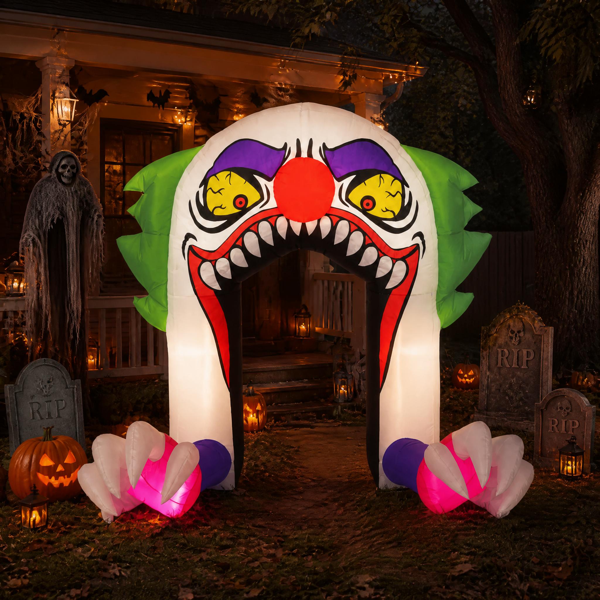 6 FT LED Işıklı ve Dişli Şişme - Outdoor Lighting Effects incelemesi ve fiyatı