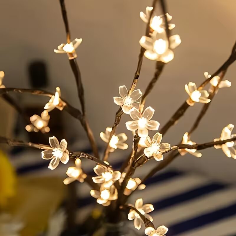 1/2 adet 20LED kiraz çiçeği ağ - Outdoor Lighting Effects incelemesi ve fiyatı